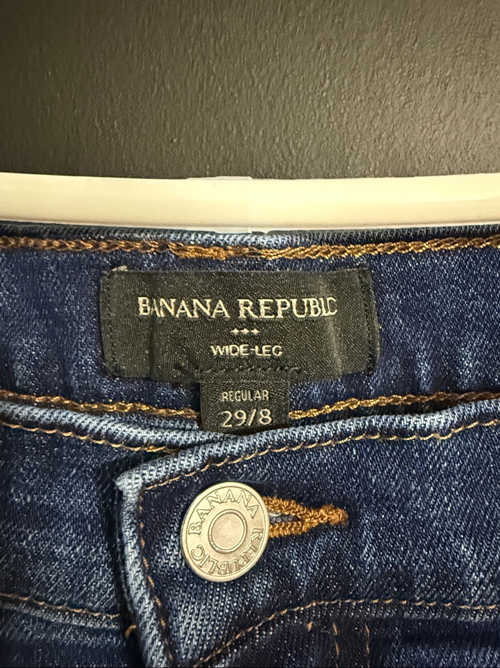 Banana Republic Factory High Rise Pleated Wide Leg Size: 29/8 Inseam: 26.5” - Picture 5 of 8